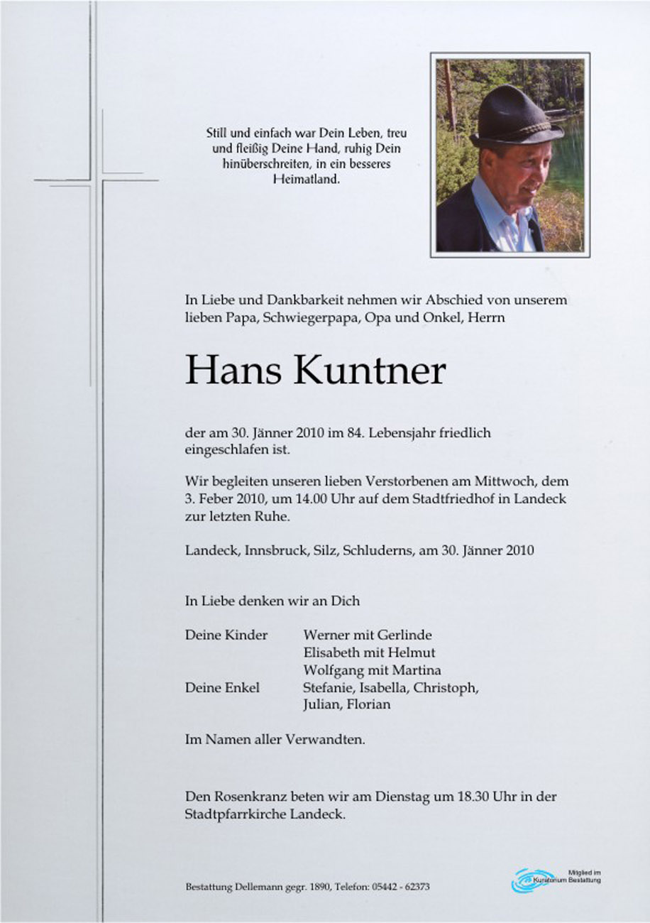   Hans Kuntner
