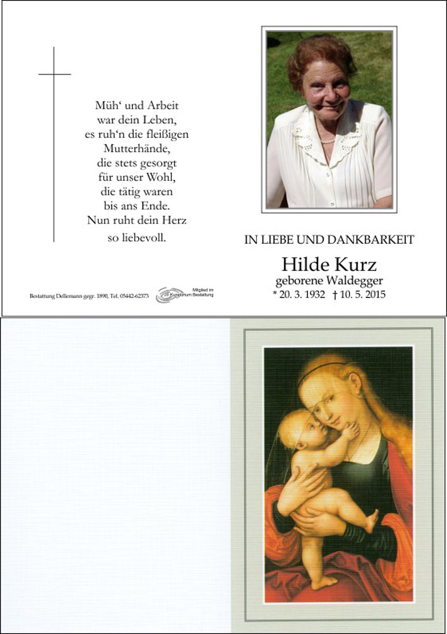 Hilde Kurz 