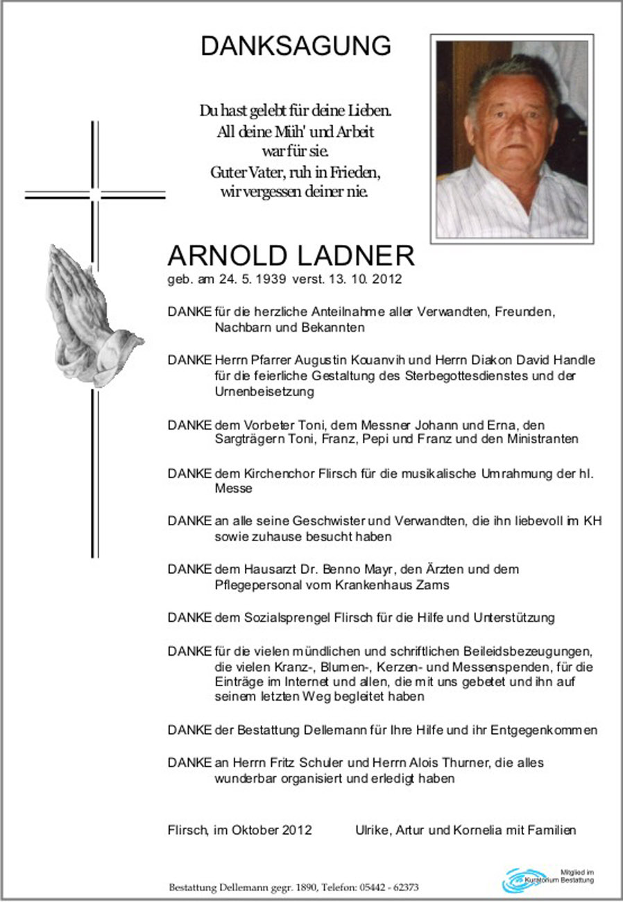 Arnold Ladner Arnold Ladner