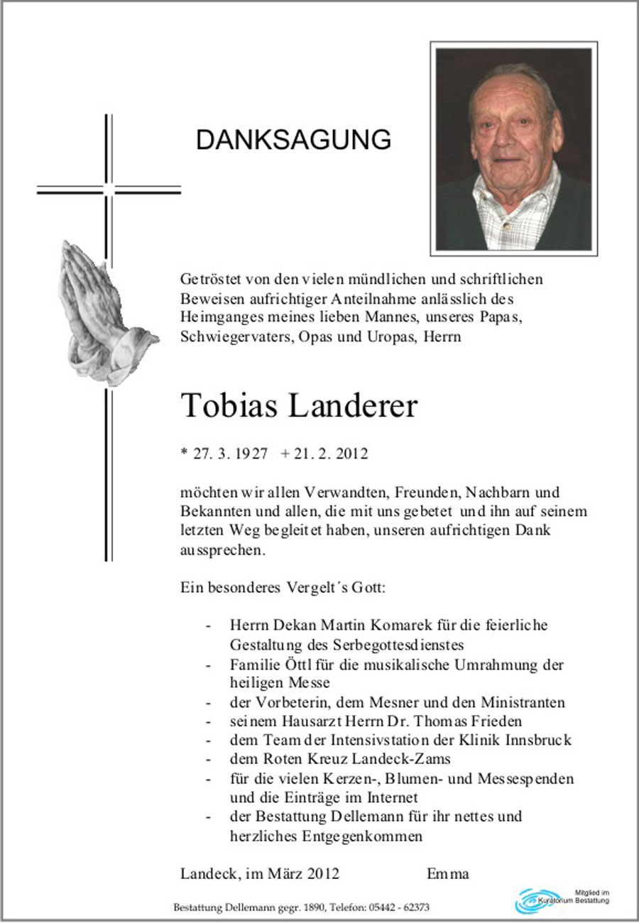   Tobias Landerer