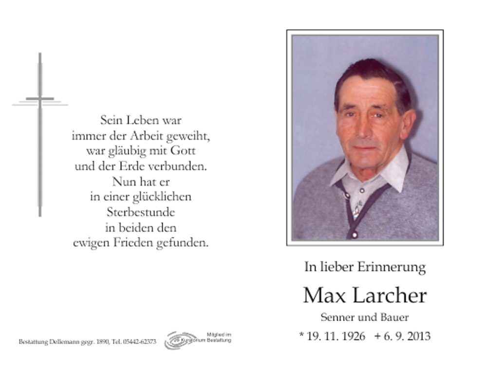 Max Larcher 