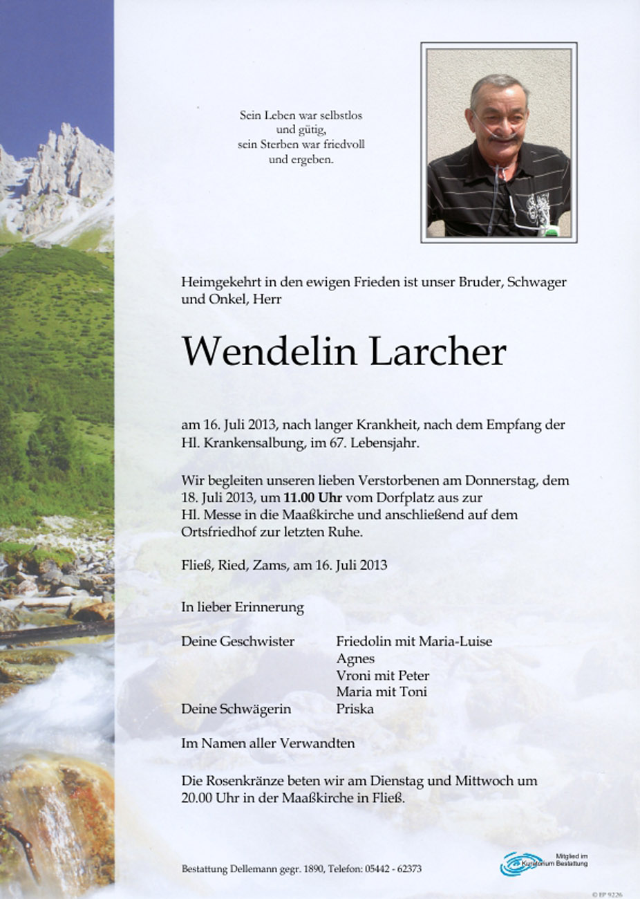 Wendelin Larcher 