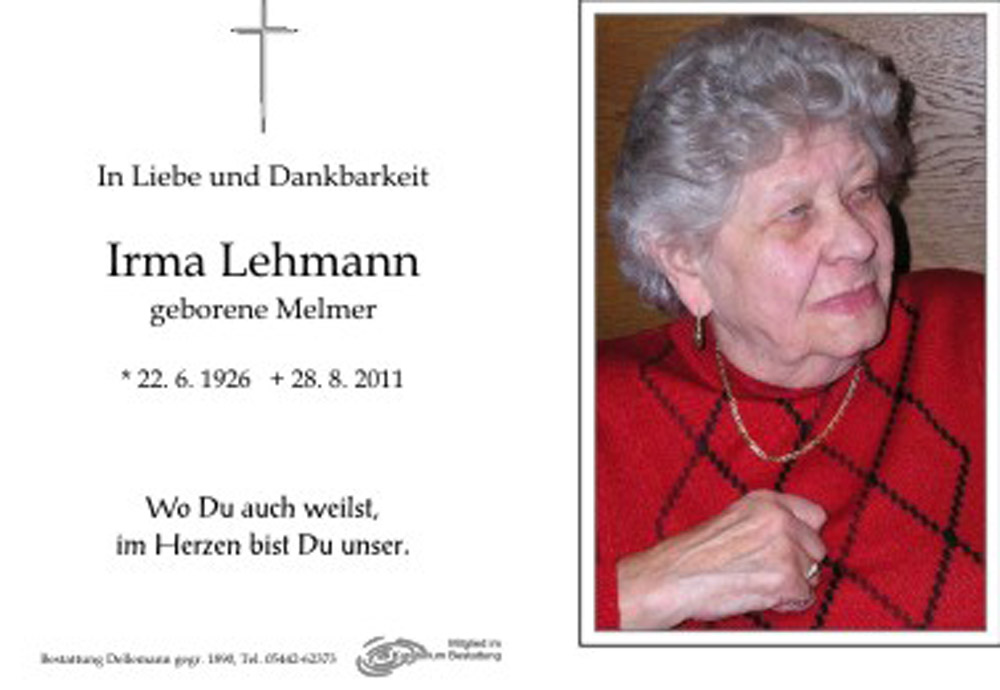   Irma Lehmann