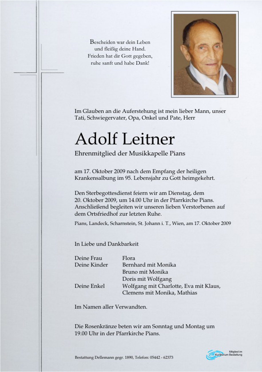   Adolf Leitner