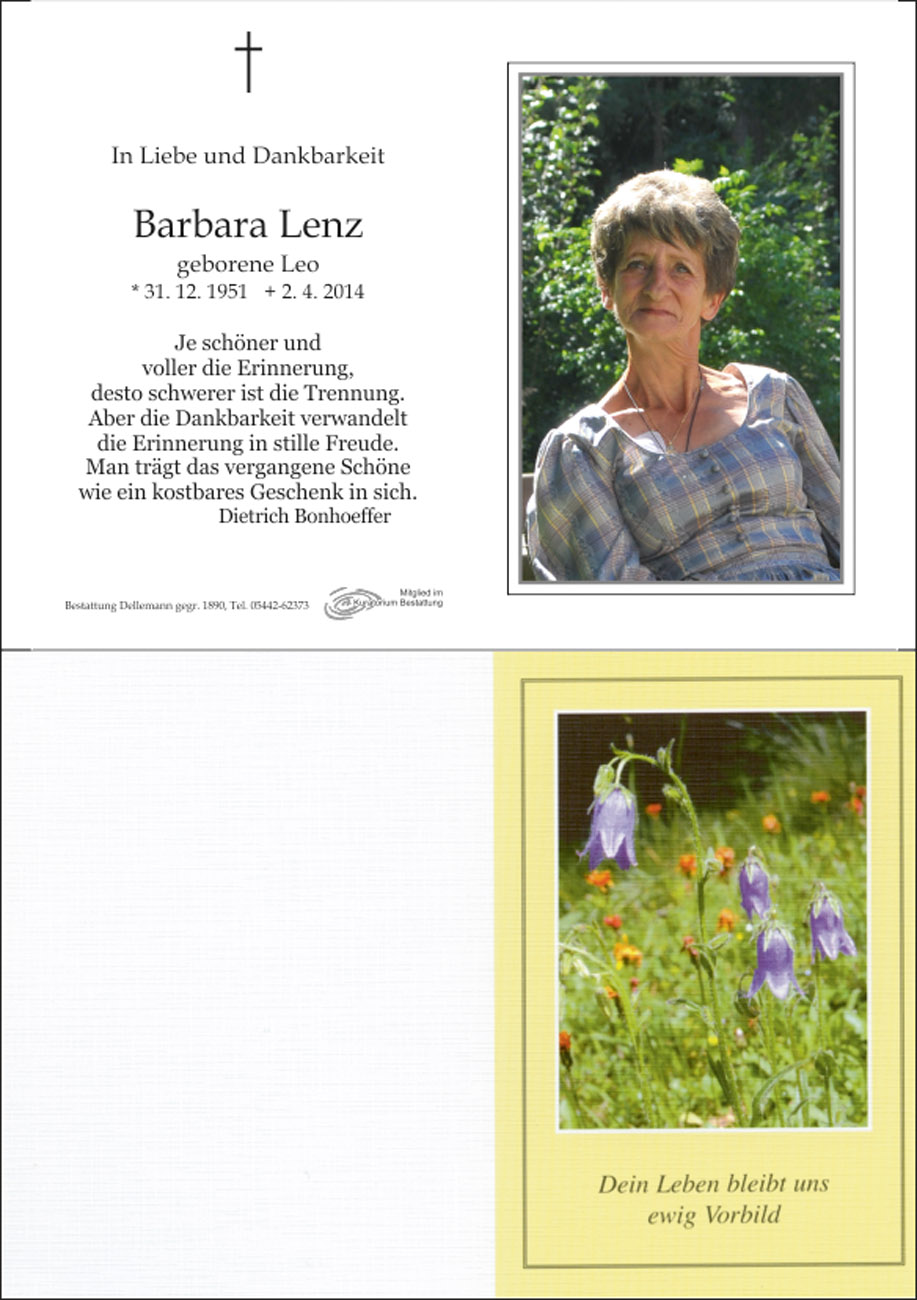 Barbara Lenz 
