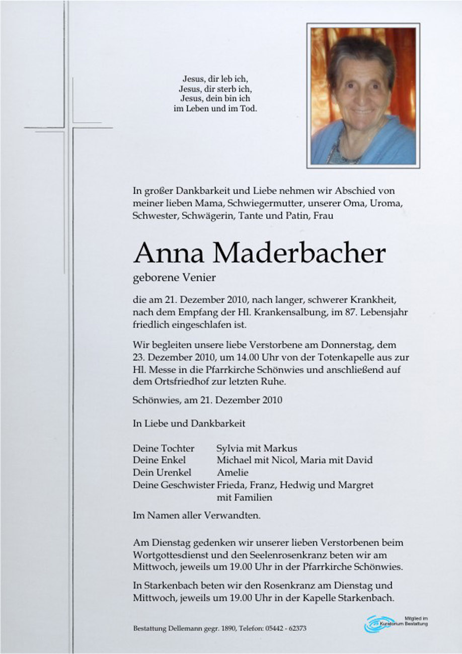   Anna Maderbacher