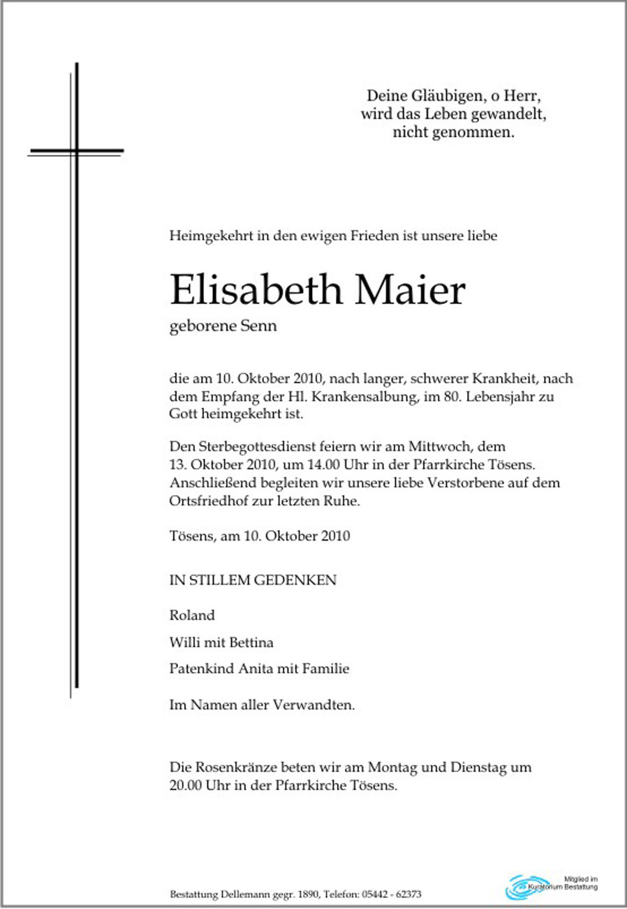   Elisabeth Maier