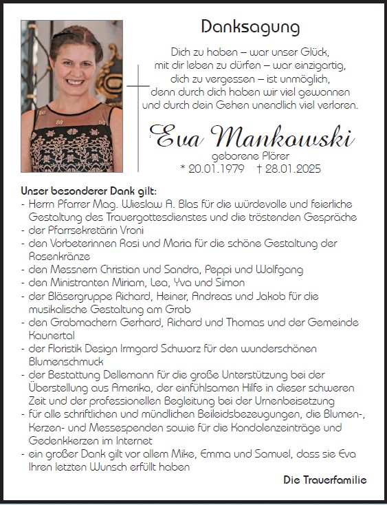 Eva Mankowski 