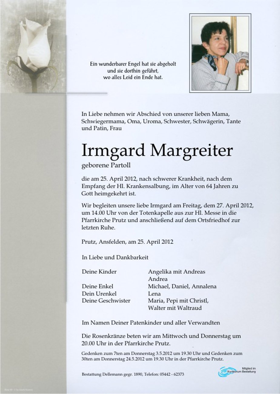   Irmgard Margreiter