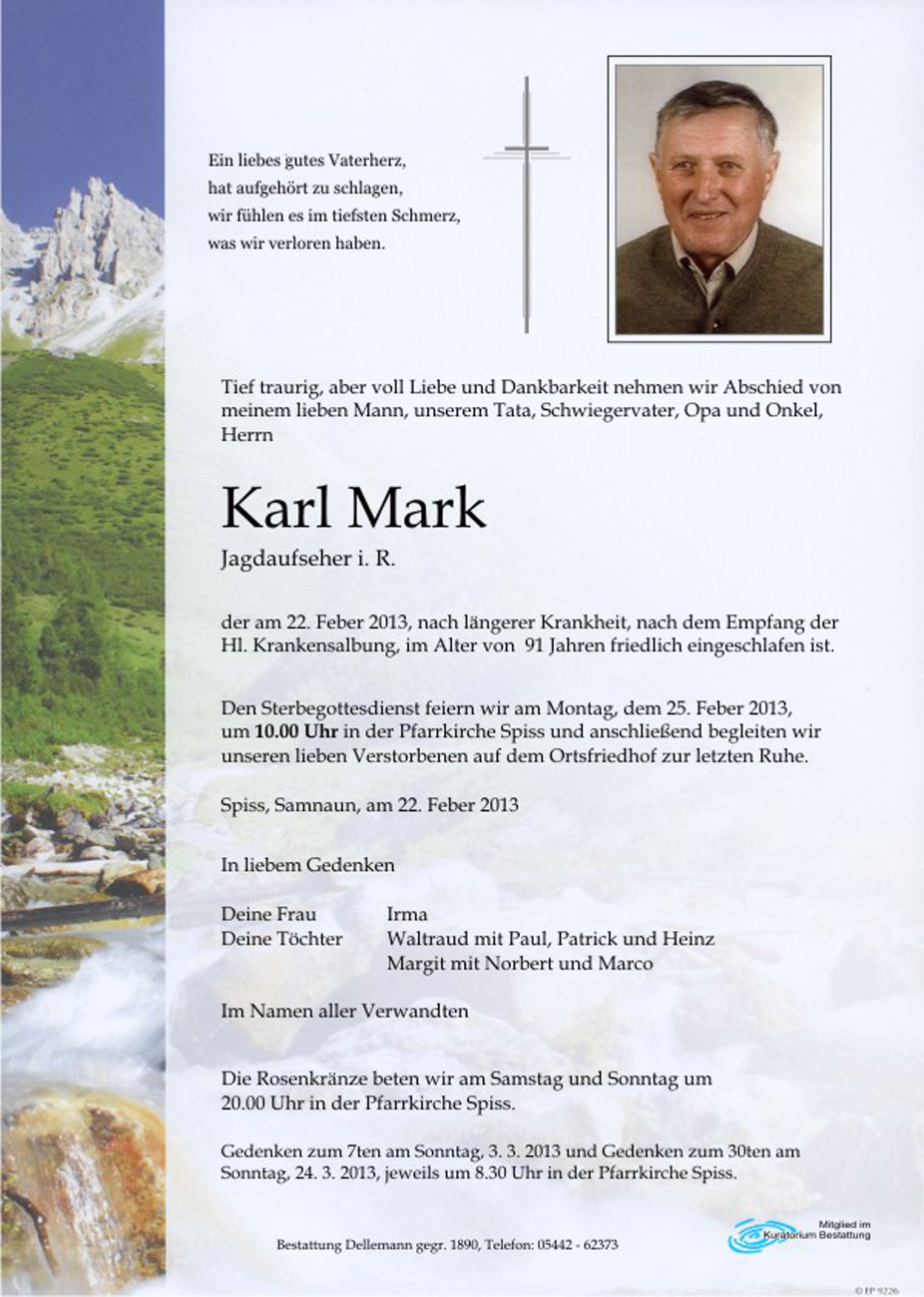   Karl Mark