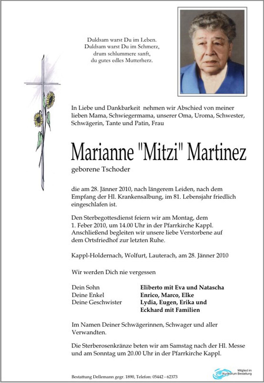   Marianne "Mitzi" Martinez