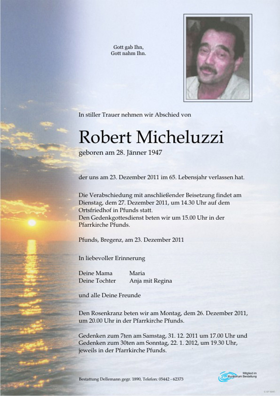   Robert Micheluzzi