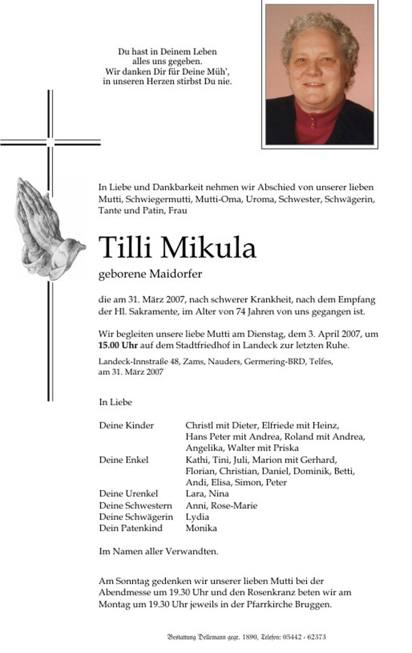   Tilli Mikula