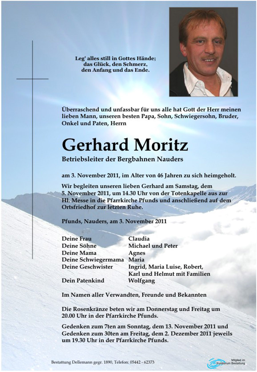   Gerhard Moritz