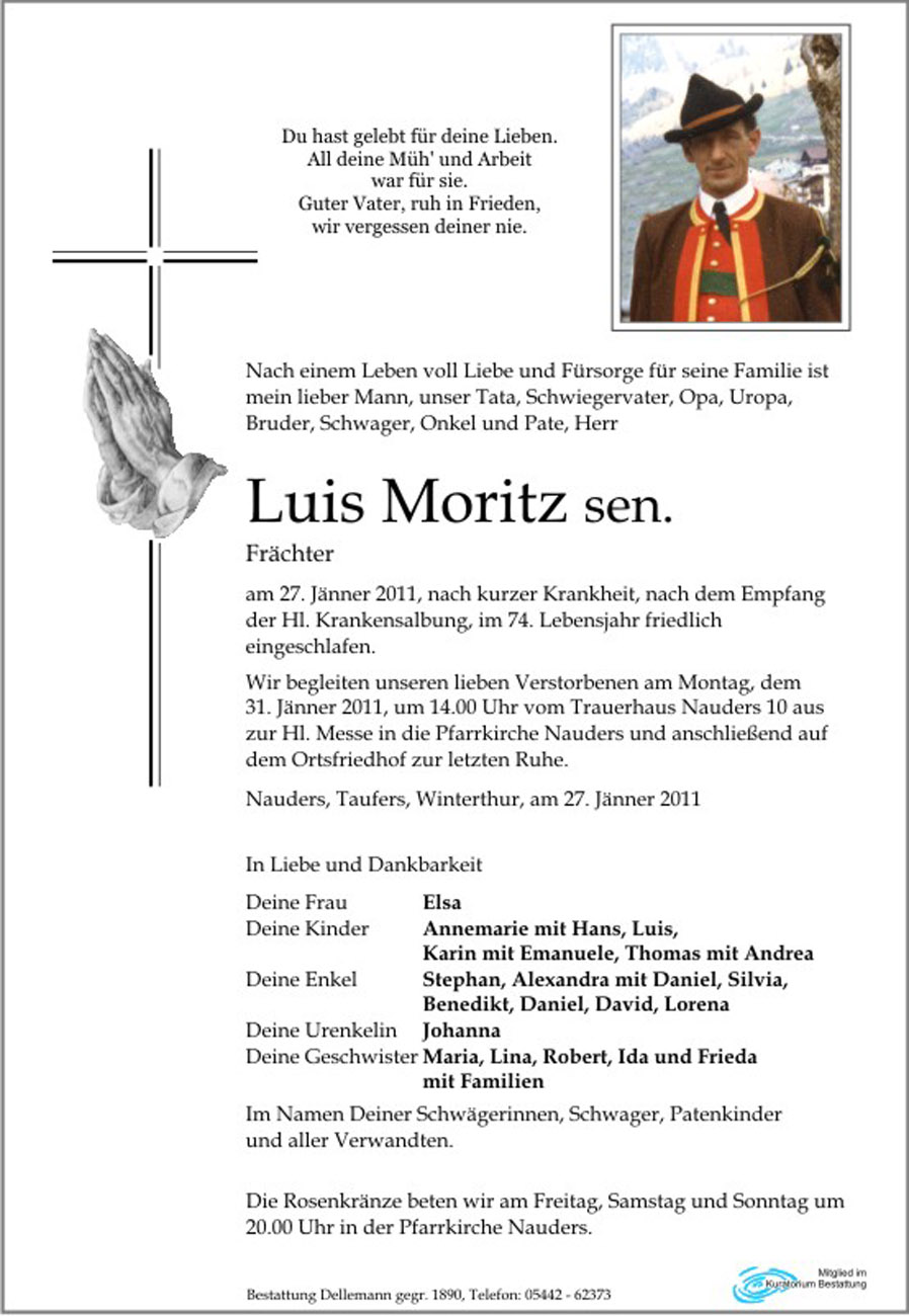   Luis Moritz sen.