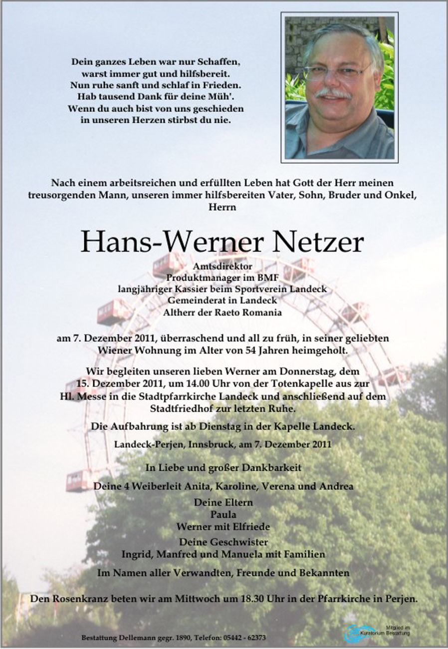   Hans-Werner Netzer