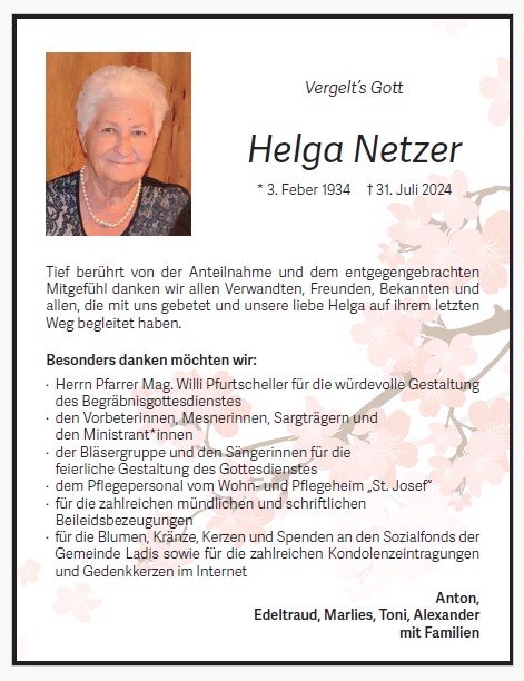 Helga Netzer 