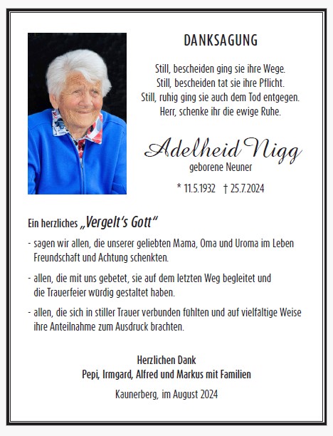 Adelheid Nigg 