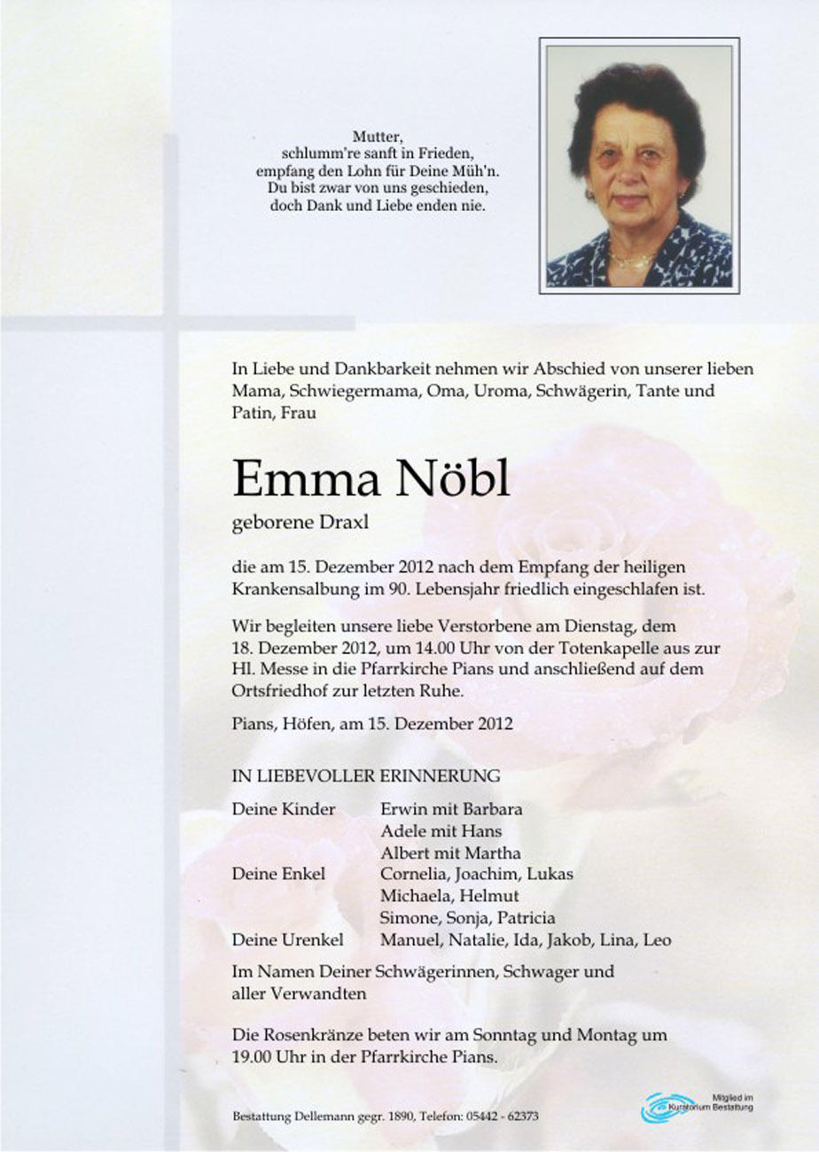   Emma Nöbl