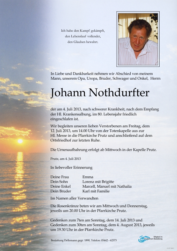 Johann Nothdurfter 