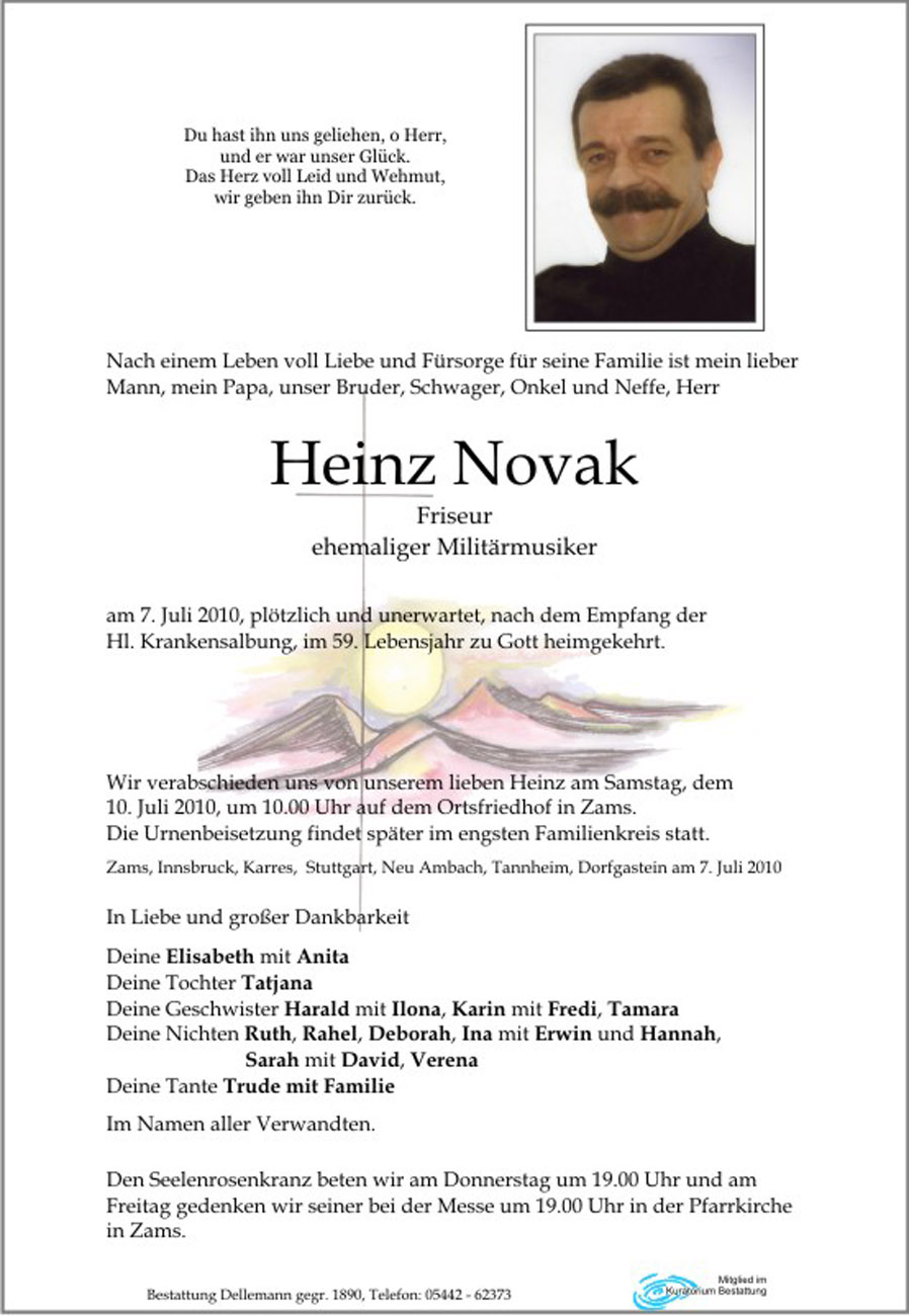   Heinz Novak