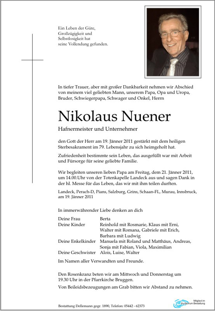   Nikolaus Nuener