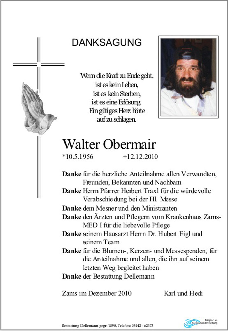   Walter Obermair