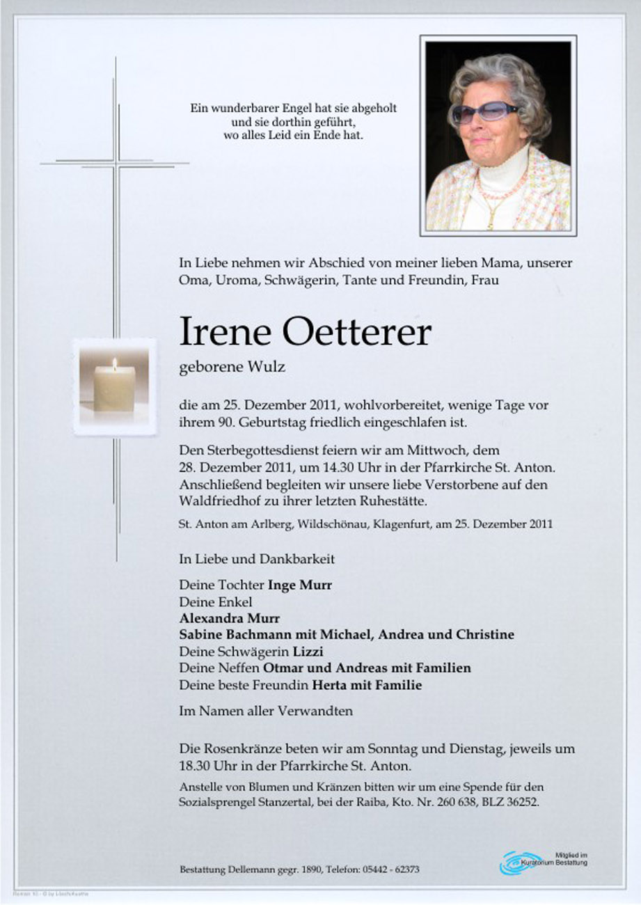   Irene Oetterer