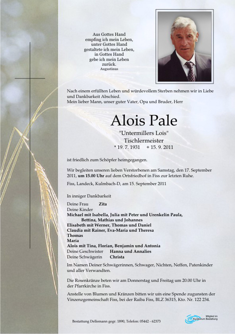   Alois Pale