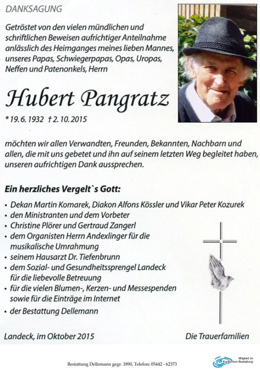 Hubert Pangratz sen. 