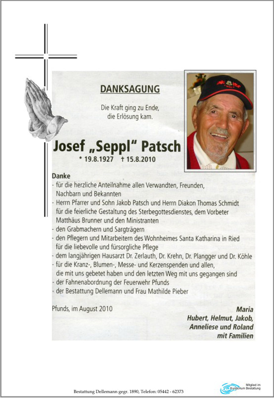   Josef "Seppl" Patsch