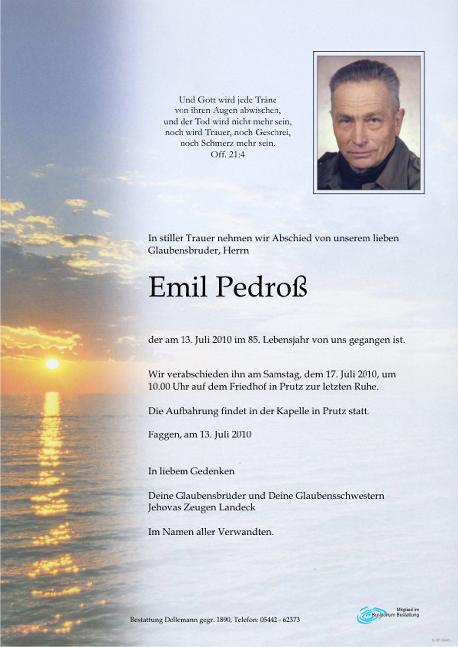   Emil Pedroß