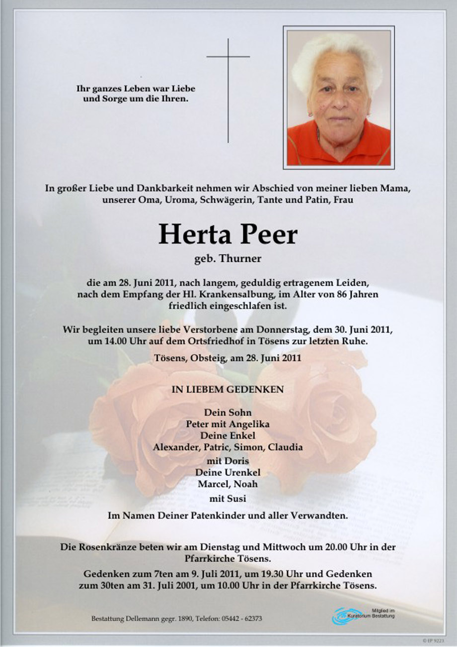   Herta Peer