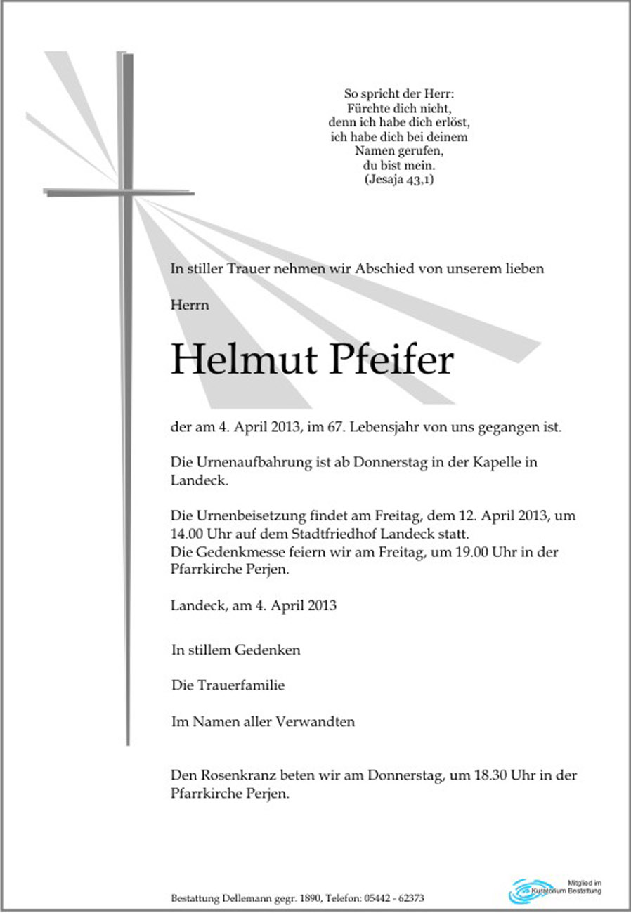   Helmut Pfeifer