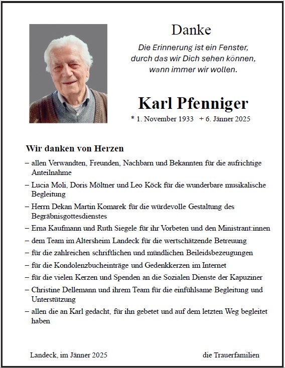 Karl Pfenniger 