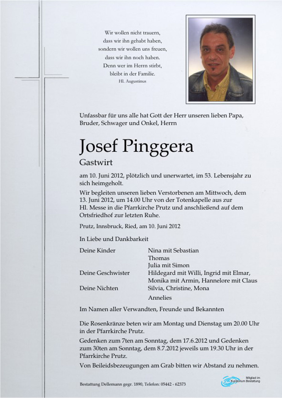   Josef Pinggera