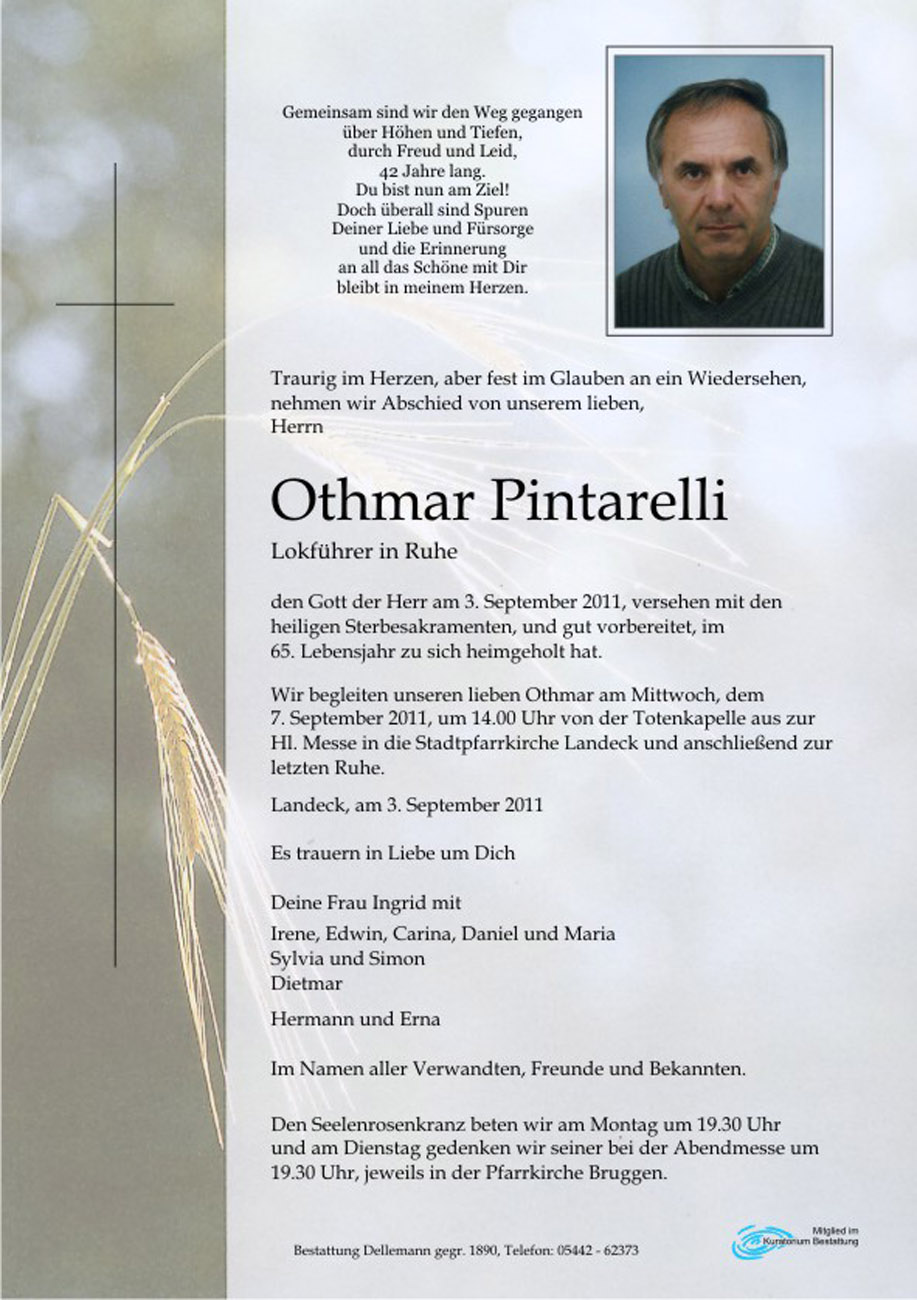   Othmar Pintarelli
