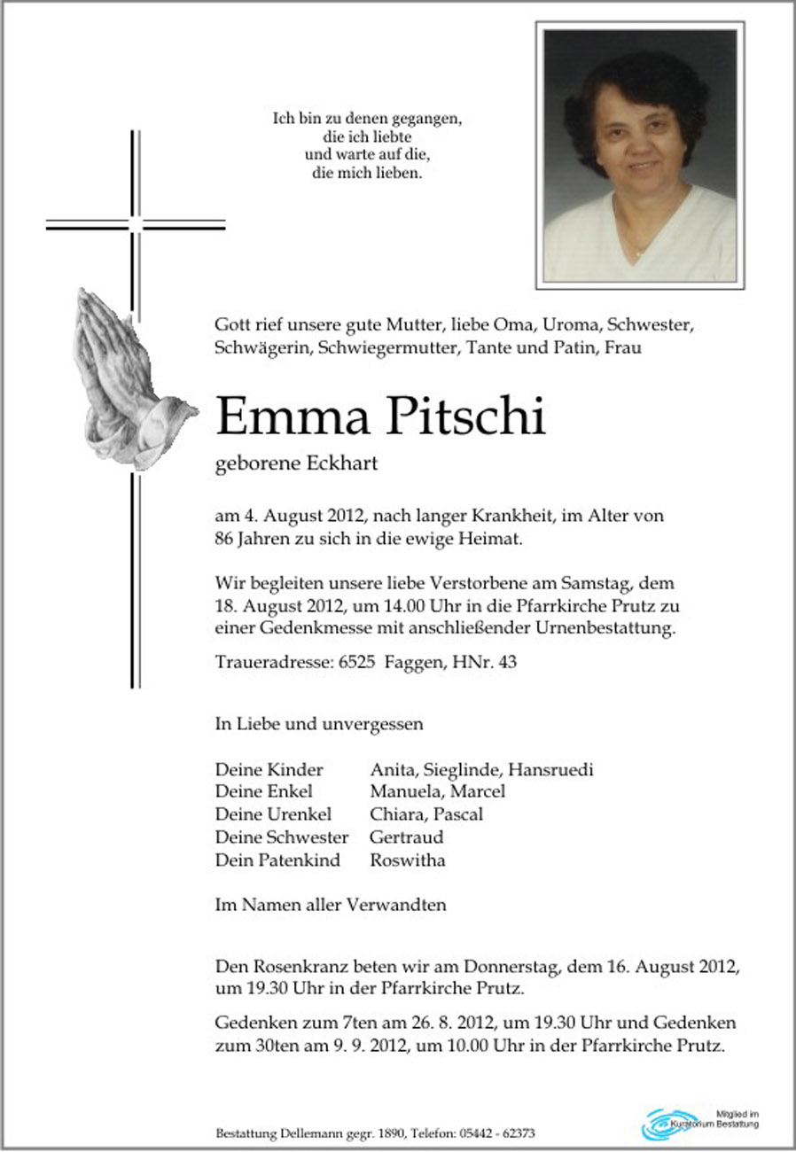   Emma Pitschi