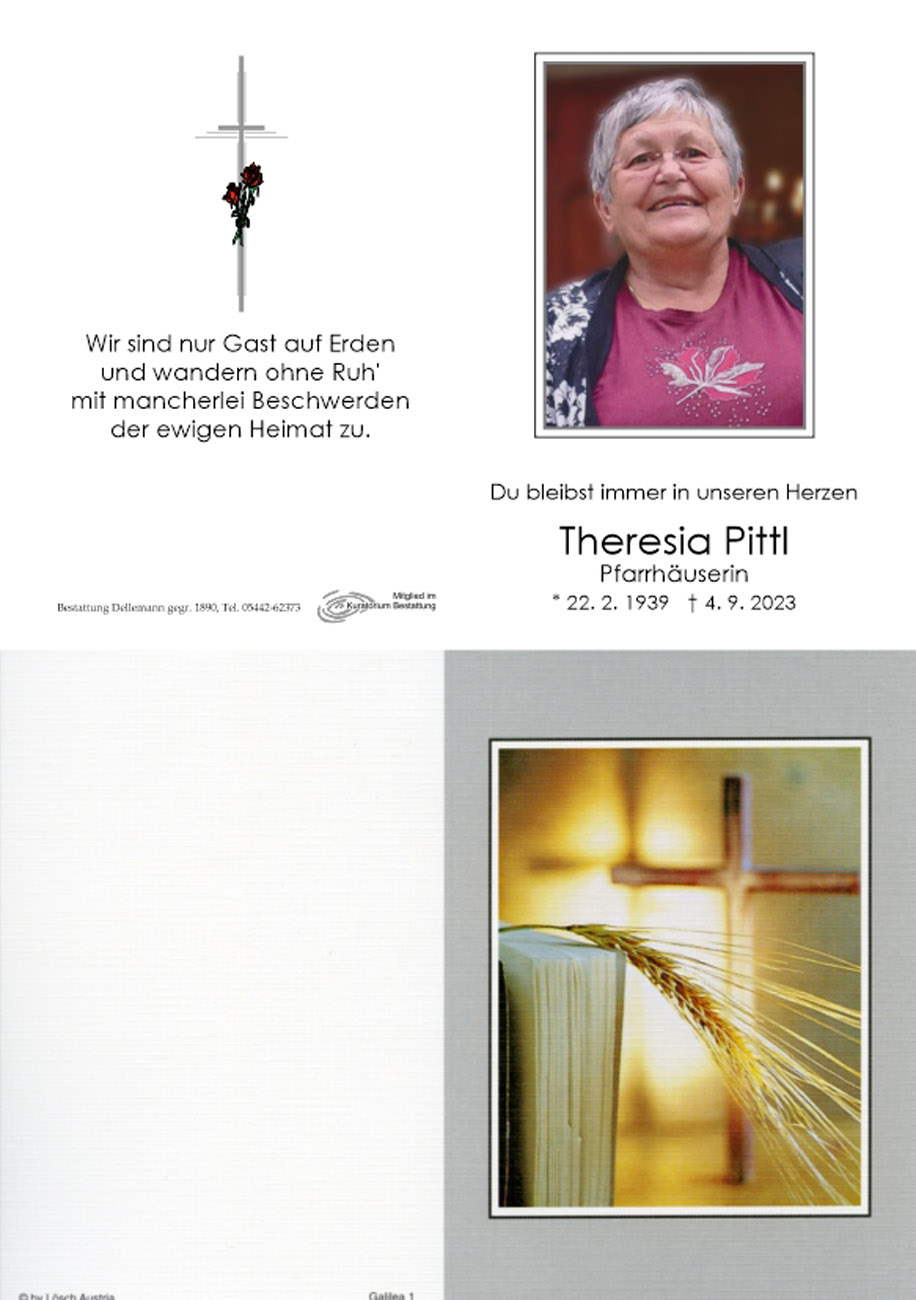 Theresia Pittl 