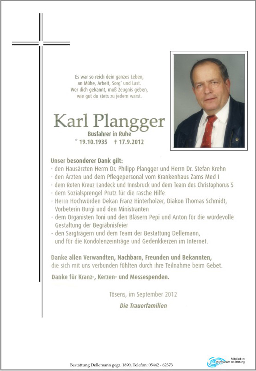   Karl Plangger