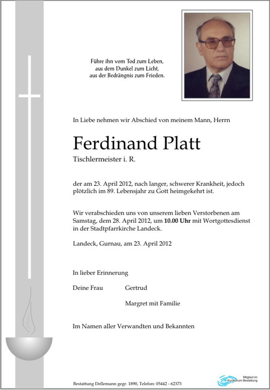   Ferdinand Platt