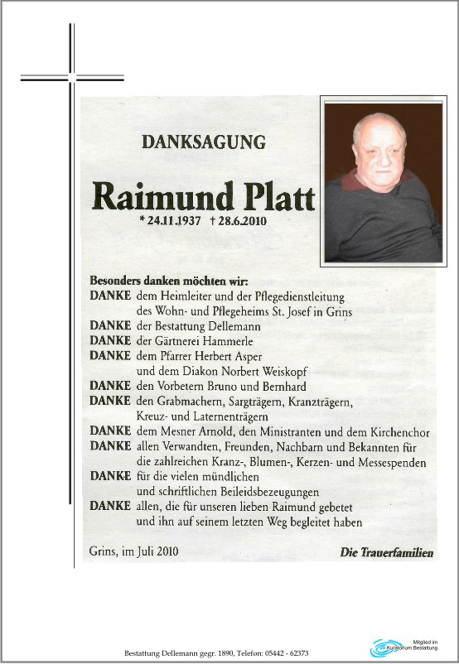   Raimund Platt