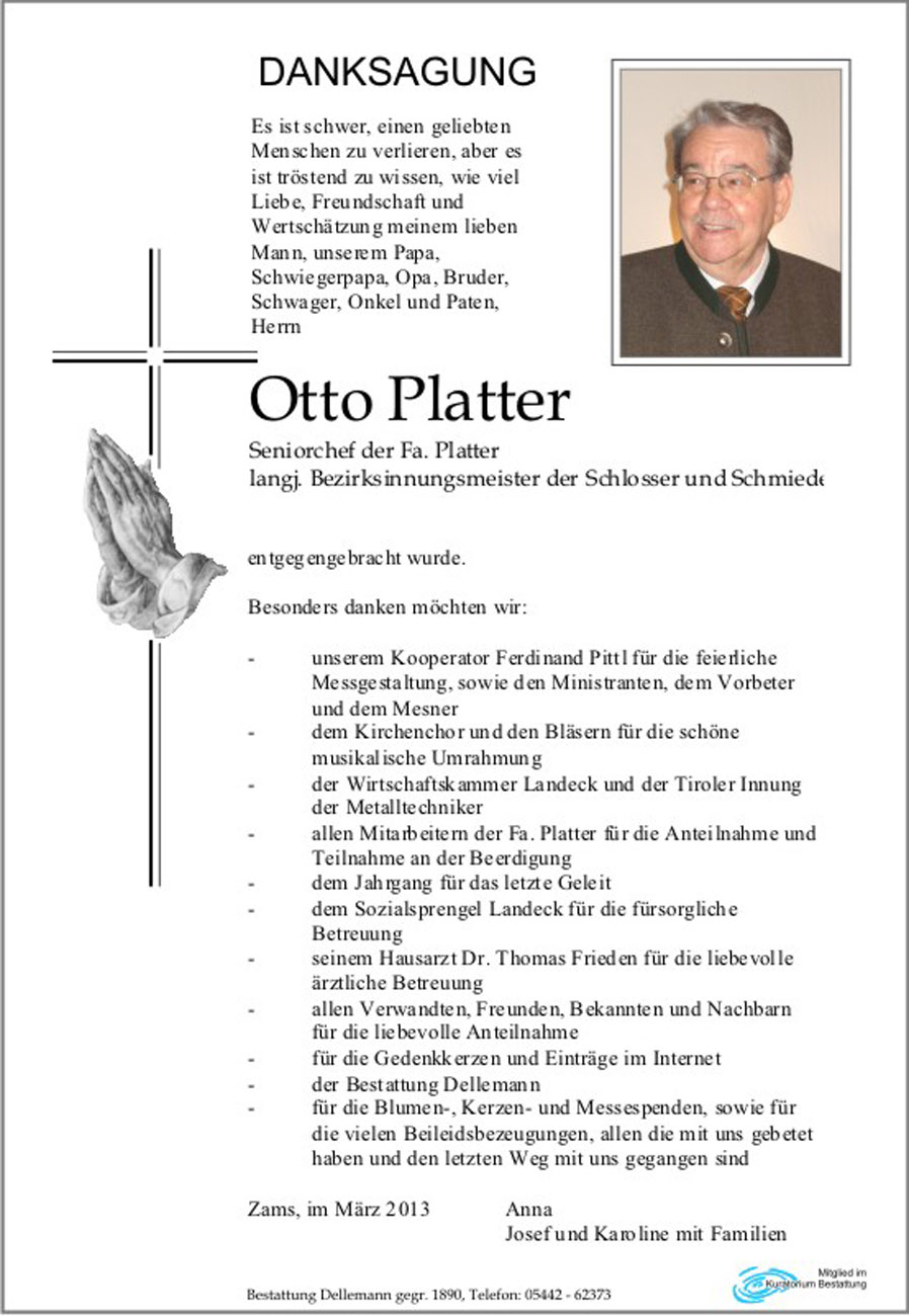   Otto Platter