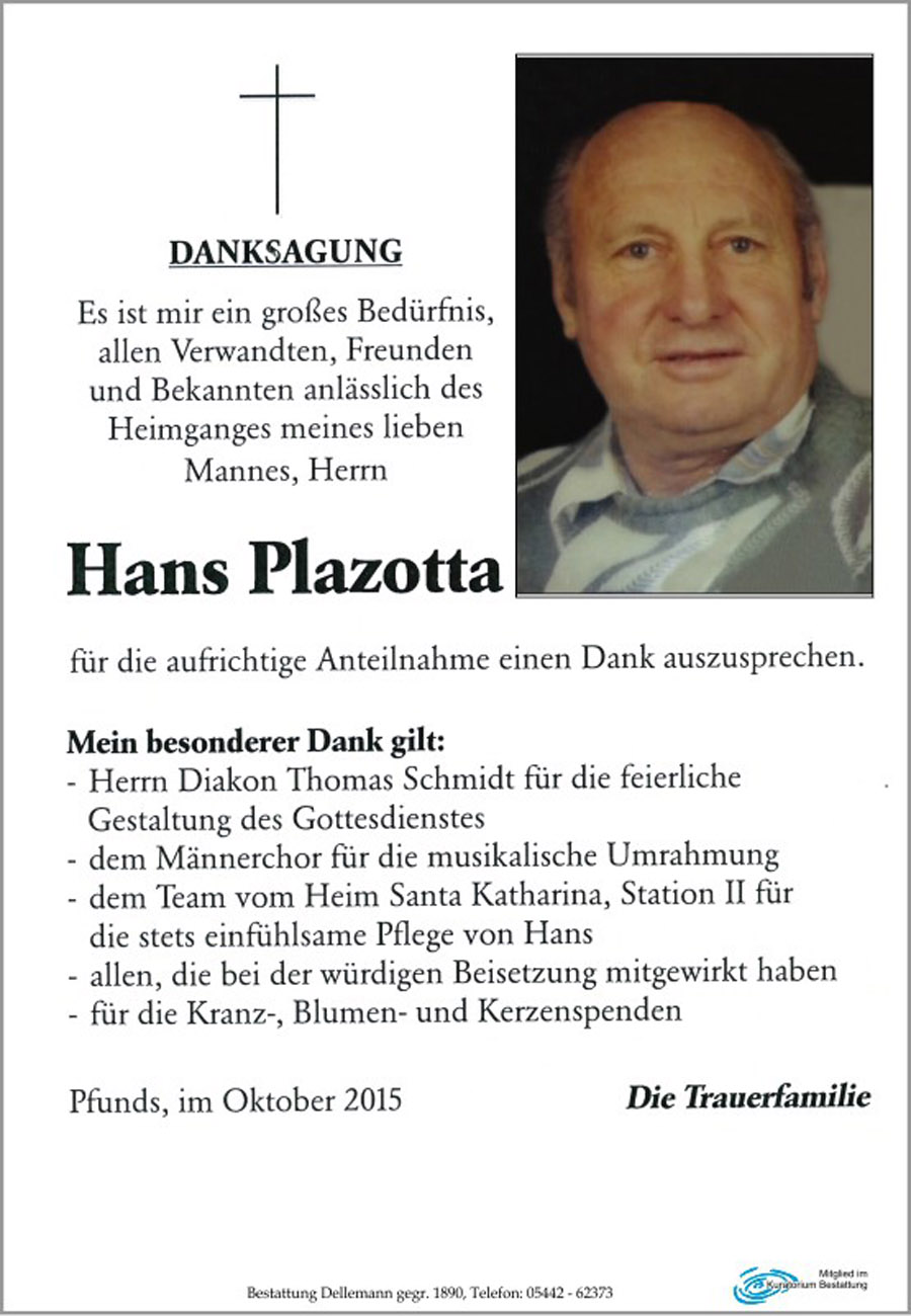 Hans Plazotta 