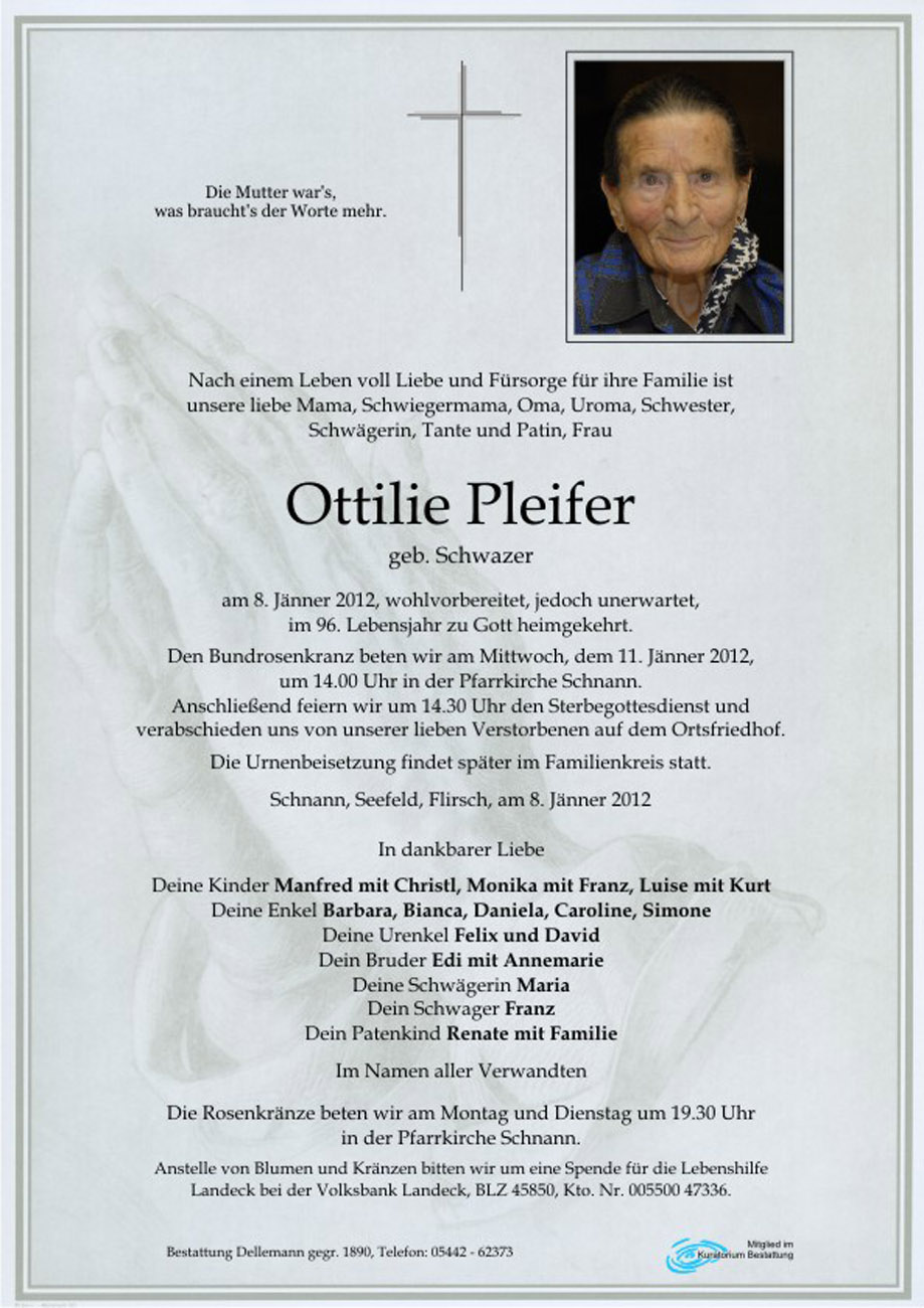   Ottilie Pleifer
