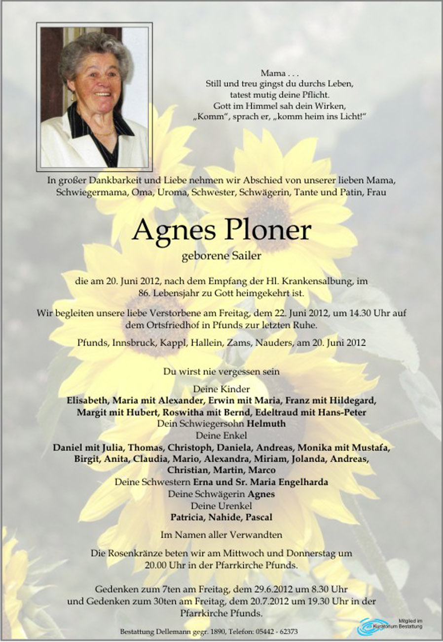   Agnes Ploner