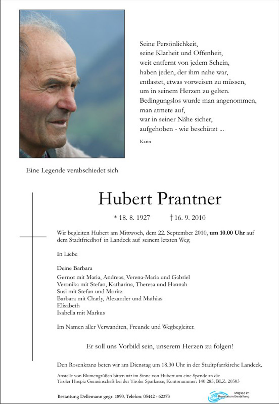   Hubert Prantner