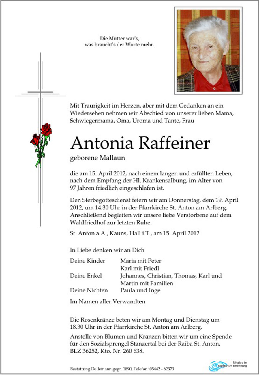   Antonia Raffeiner