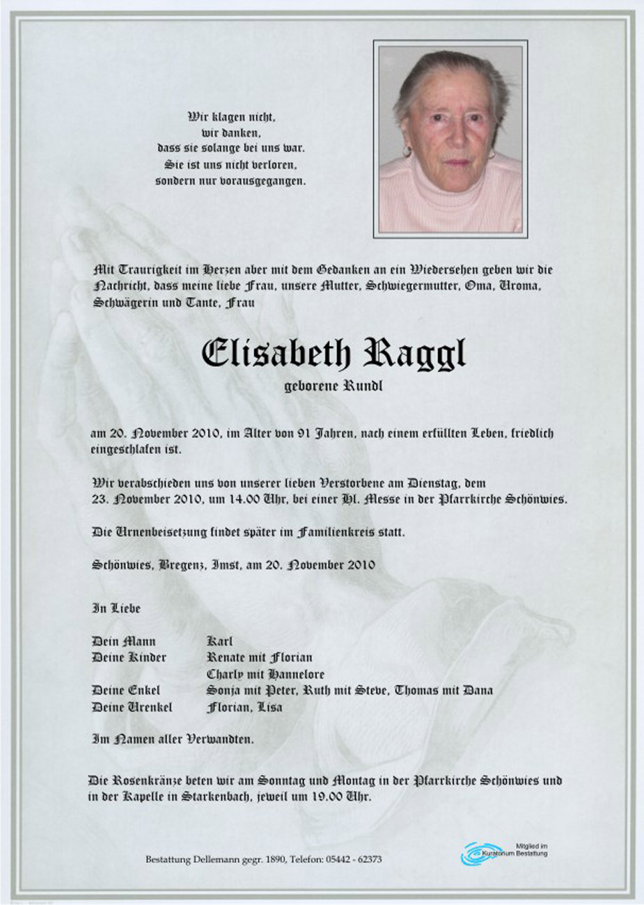   Elisabeth Raggl