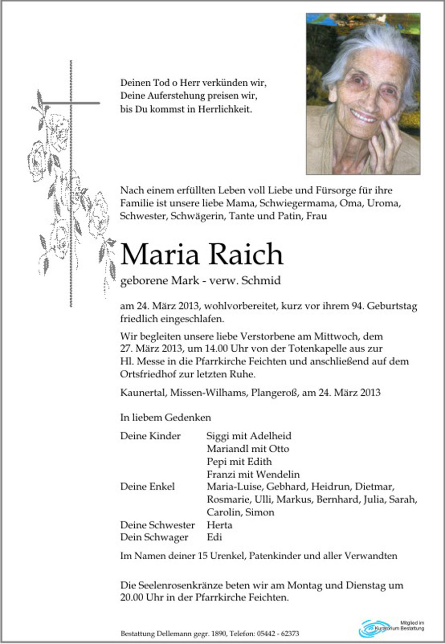   Maria Raich